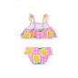 Bikini de niña de punto en fondo vichy-Tuc Tuc