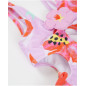 Bañador de niña de punto y apliques en relieve-Tuc Tuc
