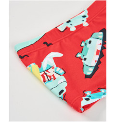 Bañador de niño de punto y estampado veraniego-Tuc Tuc