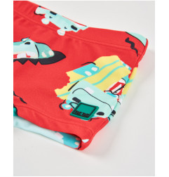 Bañador de niño de punto y estampado veraniego-Tuc Tuc