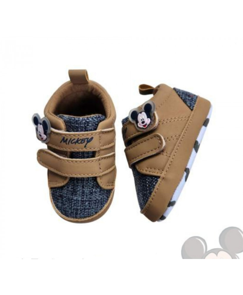 Zapatilla deportiva sin suela Mickey Mouse-Disney Baby
