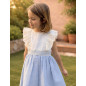 Vestido Ceremonia Azul-Cosiendo Sueños