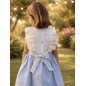 Vestido Ceremonia Azul-Cosiendo Sueños