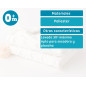 Mantita para bebés blanca con estrellas en relieve-Kiokids
