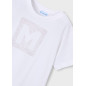 Camiseta básica letra niño-Mayoral
