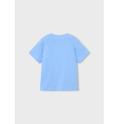 Camiseta básica letra niño-Mayoral