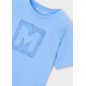 Camiseta básica letra niño-Mayoral