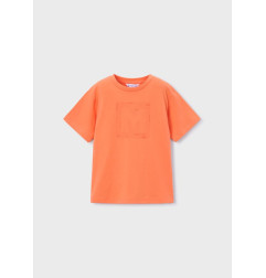 Camiseta básica letra niño-Mayoral