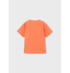 Camiseta básica letra niño-Mayoral
