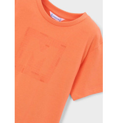 Camiseta básica letra niño-Mayoral