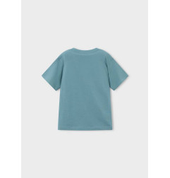 Camiseta básica letra niño-Mayoral