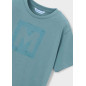 Camiseta básica letra niño-Mayoral