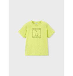 Camiseta básica letra niño-Mayoral