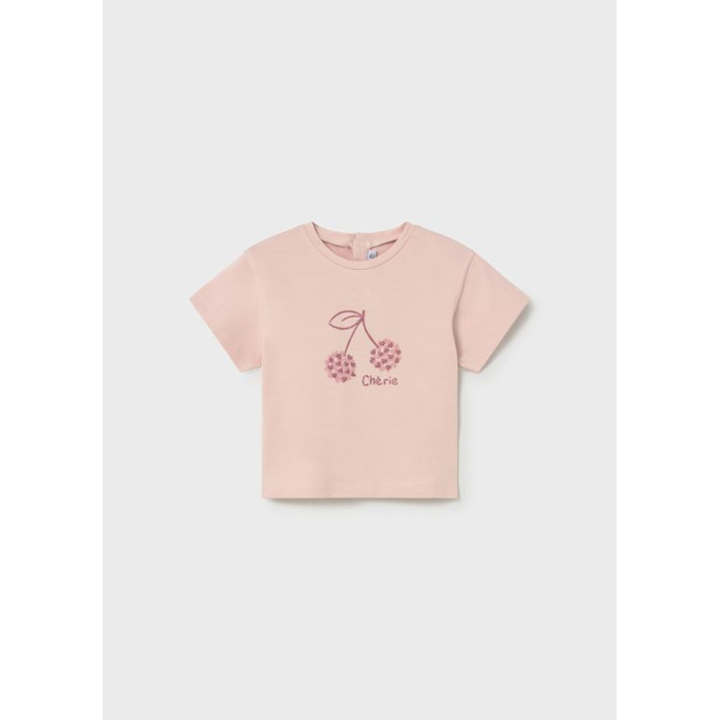 Camiseta cereza básica bebé-Mayoral