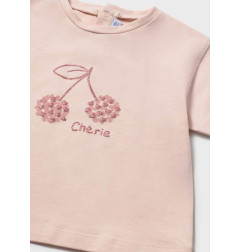 Camiseta cereza básica bebé-Mayoral