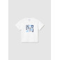 Camiseta básica letras bebé-Mayoral