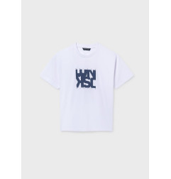 Camiseta letras básica chico-Mayoral