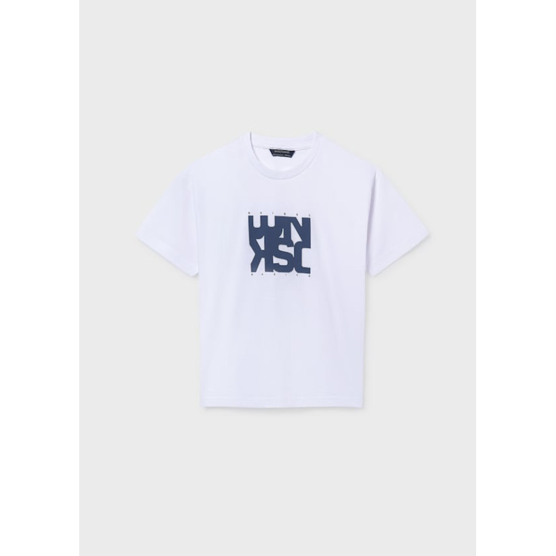 Camiseta letras básica chico-Mayoral