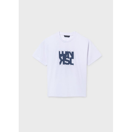 Camiseta letras básica chico-Mayoral