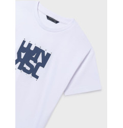 Camiseta letras básica chico-Mayoral