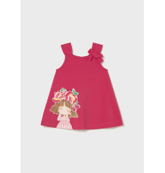 Vestido gráfica bebé-Mayoral