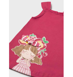 Vestido gráfica bebé-Mayoral