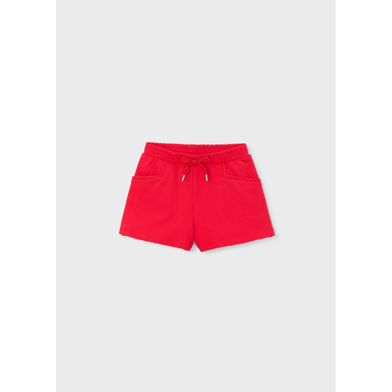 Pantalón corto de chándal básico niña-Mayoral
