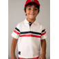 Polo con bandas decorativas niño-Mayoral