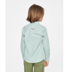 CAMISA POPELIN CUADRO -Spagnolo