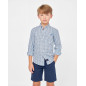 CAMISA POPELIN CUADRO -Spagnolo