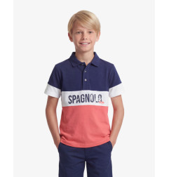 POLO PIQUÉ MULTICOLOR-Spagnolo