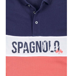 POLO PIQUÉ MULTICOLOR-Spagnolo