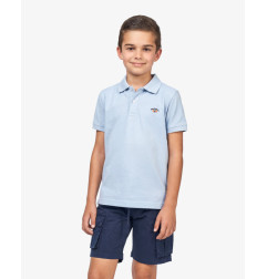 Polo Niño Piqué liso Basico-Spagnolo
