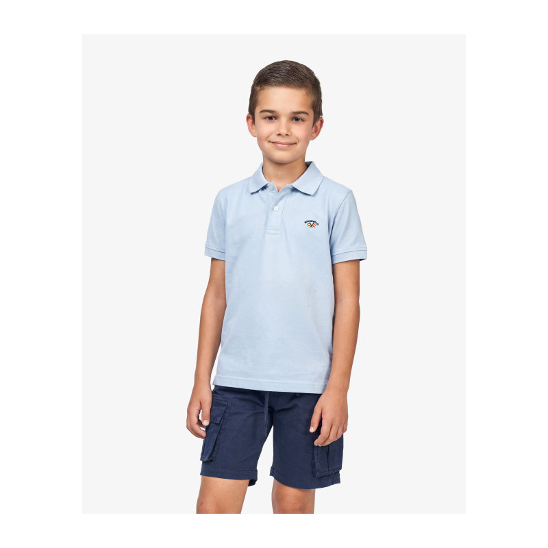Polo Niño Piqué liso Basico-Spagnolo