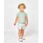 CONJUNTO POLO MAO Y BERMUDA CUADROS BLANCO Y VERDE-Spagnolo