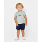 CONJUNTO CAMISETA Y BERMUDA VERDE Y MARINO-Spagnolo