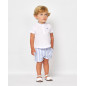 CONJUNTO POLO MAO Y BERMUDA RAYAS BLANCO Y CELESTE-Spagnolo
