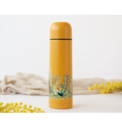 Termo para líquidos 500ml color mostaza-Kiokids