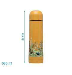 Termo para líquidos 500ml color mostaza-Kiokids