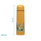 Termo para líquidos 500ml color mostaza-Kiokids