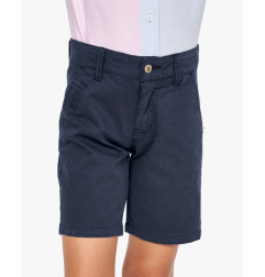 BERMUDA CHINO GABARDINA AZUL MARINO-Spagnolo