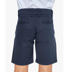 BERMUDA CHINO GABARDINA AZUL MARINO-Spagnolo