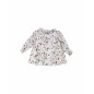 Minidress Diana Bordado A Mano Crudo-Tartaleta