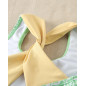 Bañador de niña de estampado geométrico verde-Dadati