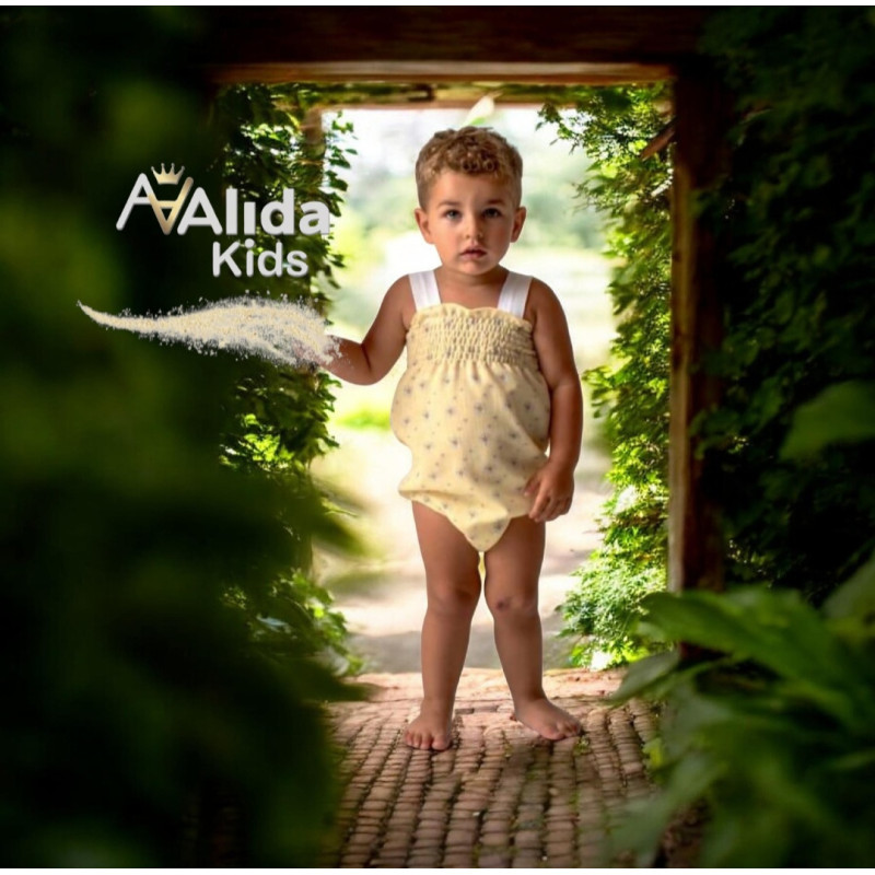 Peto Rizado Pecho Unisex Familia "Margaritas:-Alida Kids