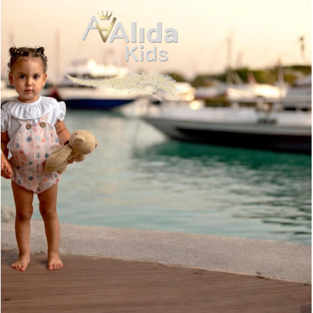 Ranita Niña Volantes Familia"Estrella de Mar"-Alida Kids
