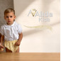 Camisa blanca cuello bebé-Alida Kids