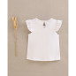 Set Camiseta de bebé blanca con dibujo de estrella y culetín-Dadati Set Camiseta de bebé blanca con dibujo de estrella y culetín-Dadati