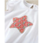 Set Camiseta de bebé blanca con dibujo de estrella y culetín-Dadati Set Camiseta de bebé blanca con dibujo de estrella y culetín-Dadati