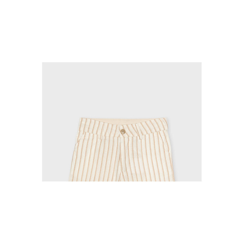 Pantalon Corto línea lino bebé niño-Ativo
